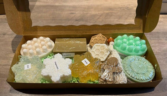 Handgemachte Naturpflege-Geschenkbox – Verwöhnende Seifen für echte Wellnessmomente