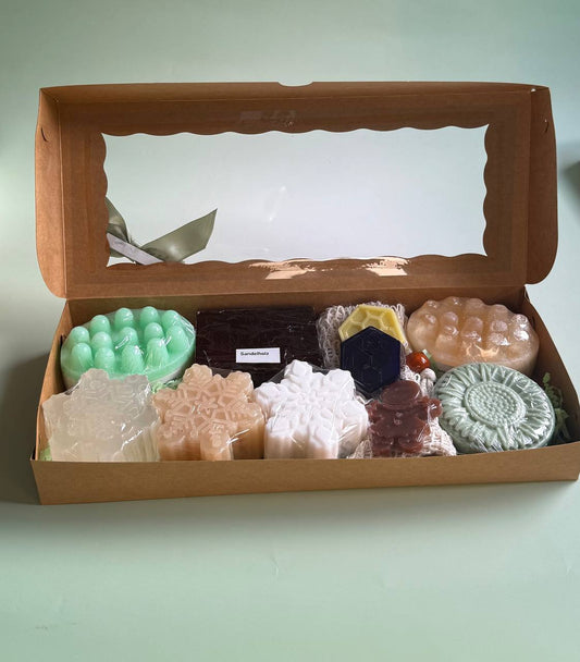 Handgemachte Naturpflege-Geschenkbox