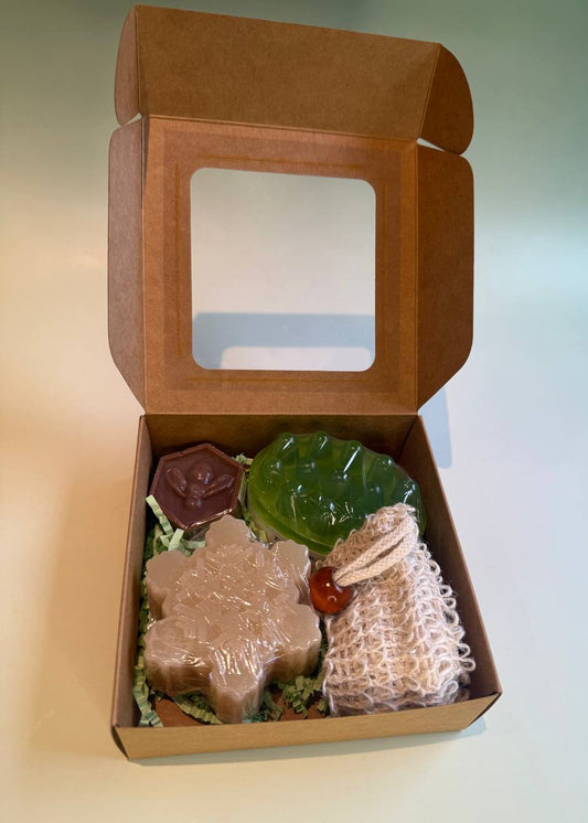 Handgemachte Pflege-Geschenkbox