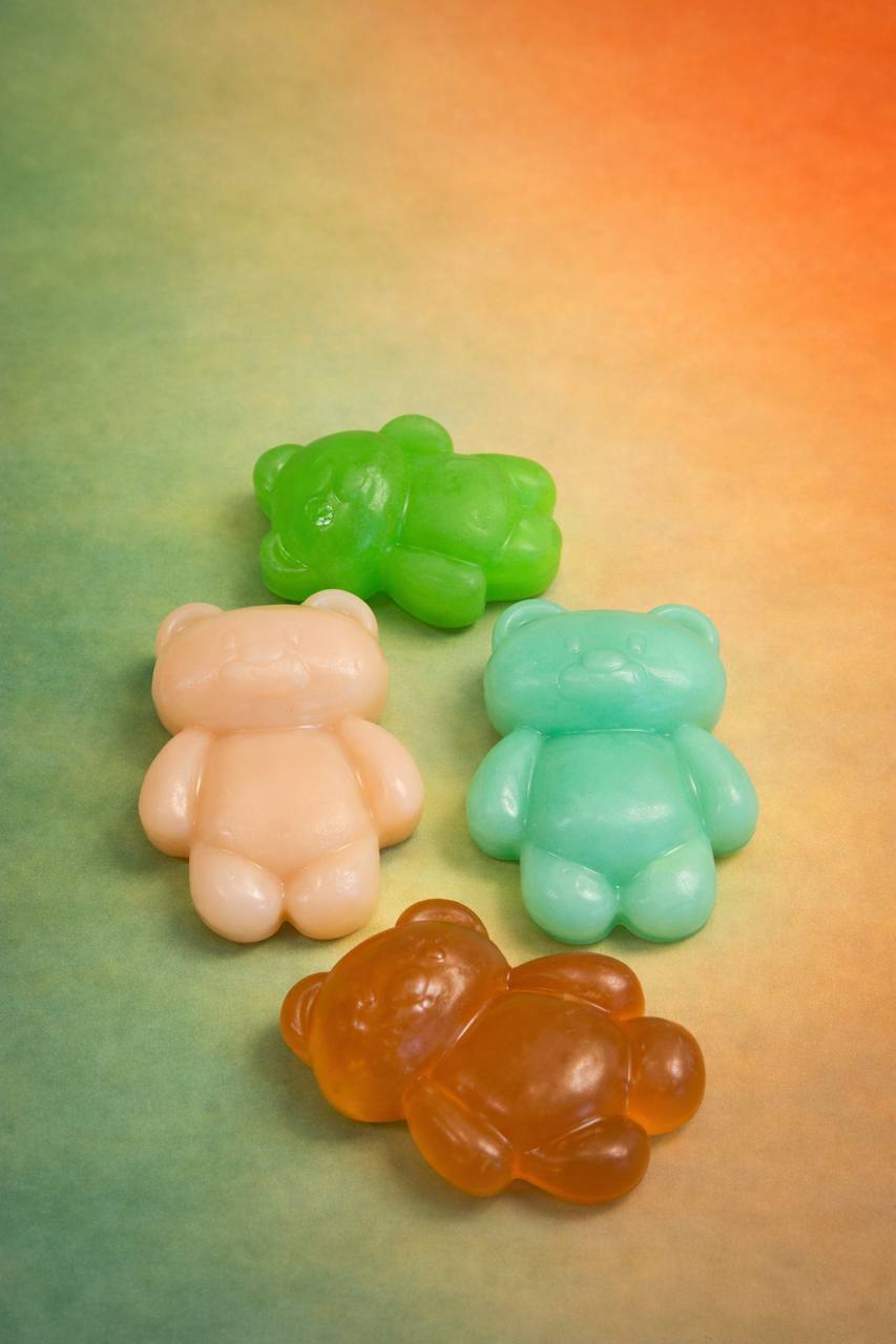 Seife in Bärchenform