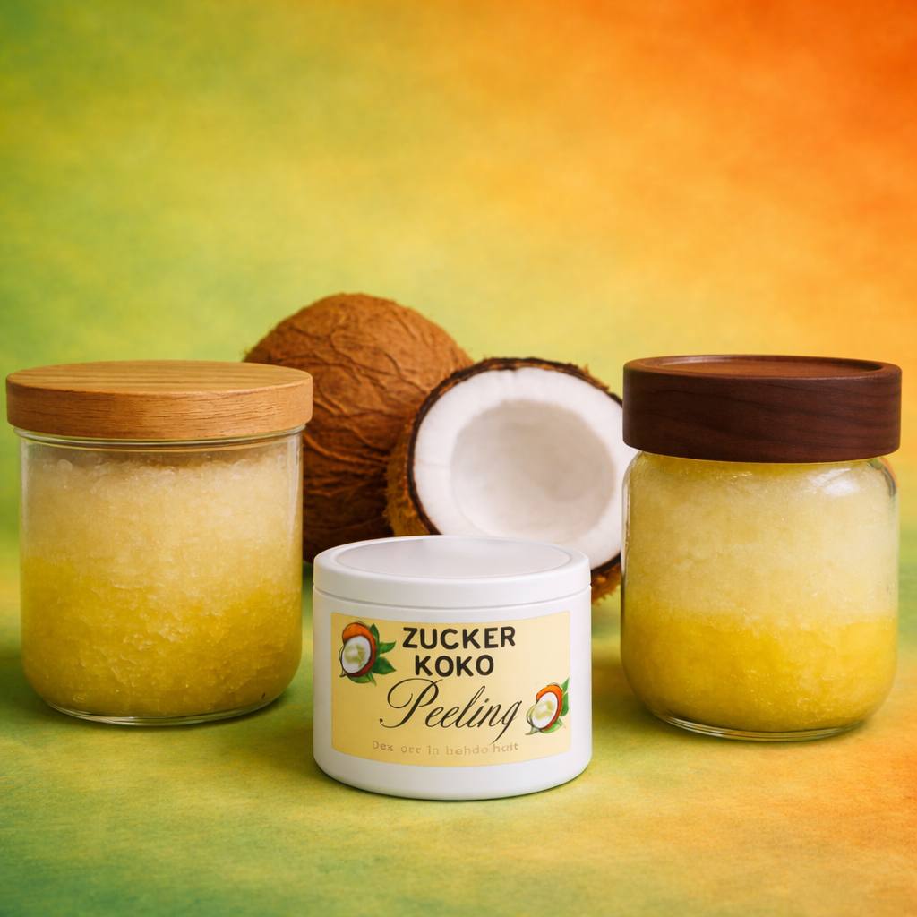 Körperpeeling Kokos