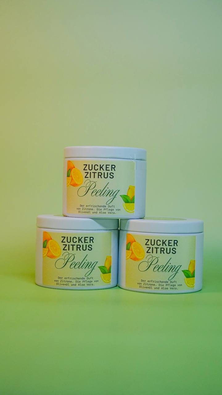 Zucker Zitrus Peeling 100g
