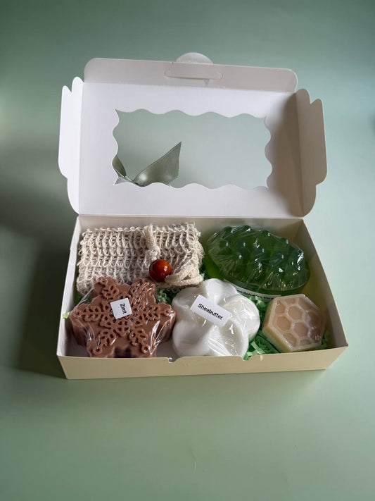 Handgemachte Wellness-Geschenkbox