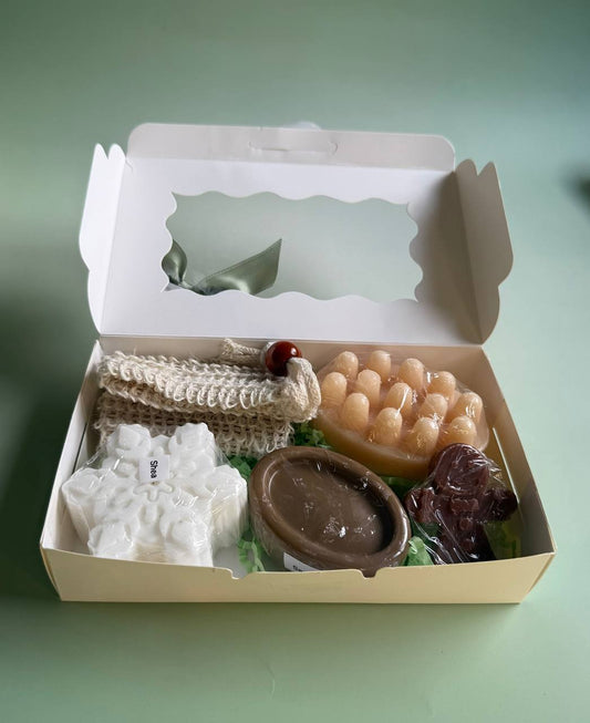 Handgemachte Pflegebox