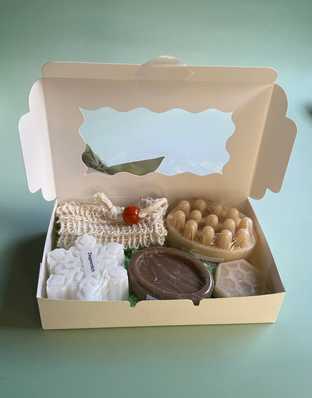 Handgemachte Wellness-Geschenkbox