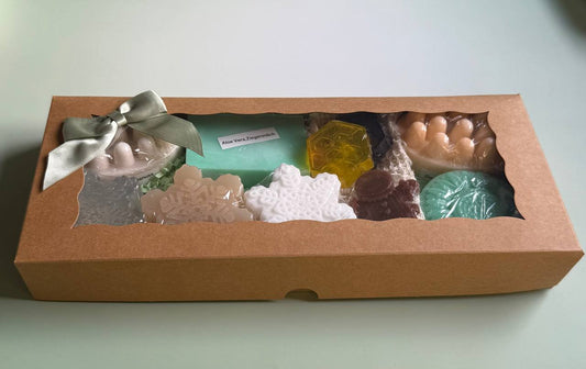 Handgemachte Naturpflege-Geschenkbox