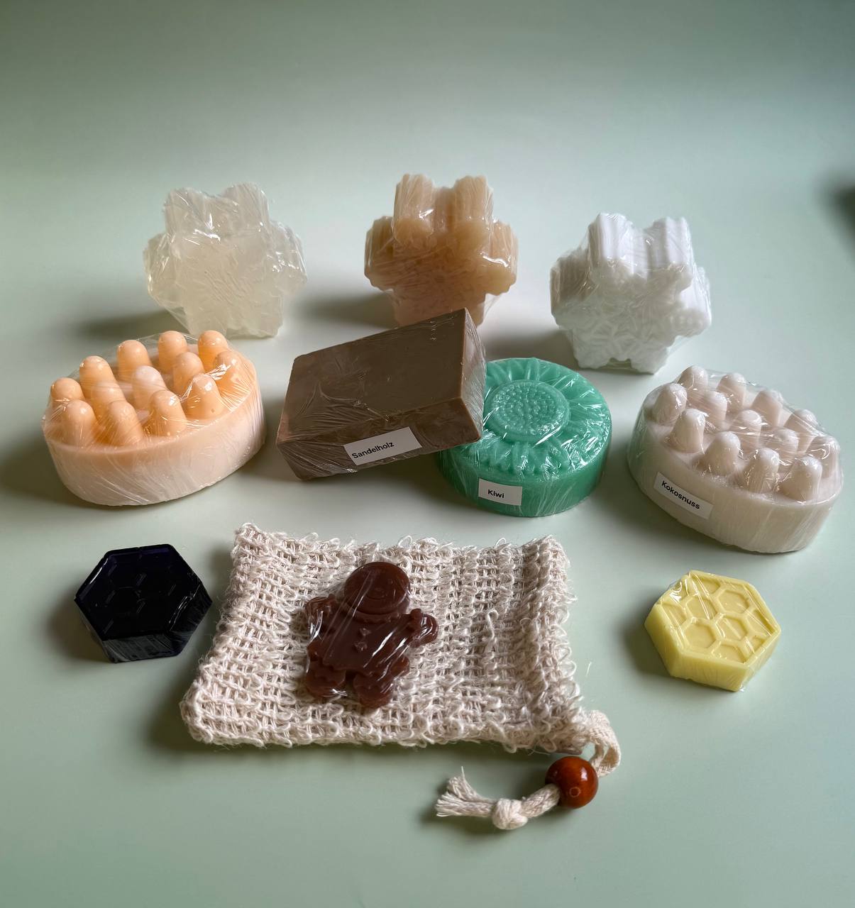 Luxuriöse Naturseifen-Geschenkbox