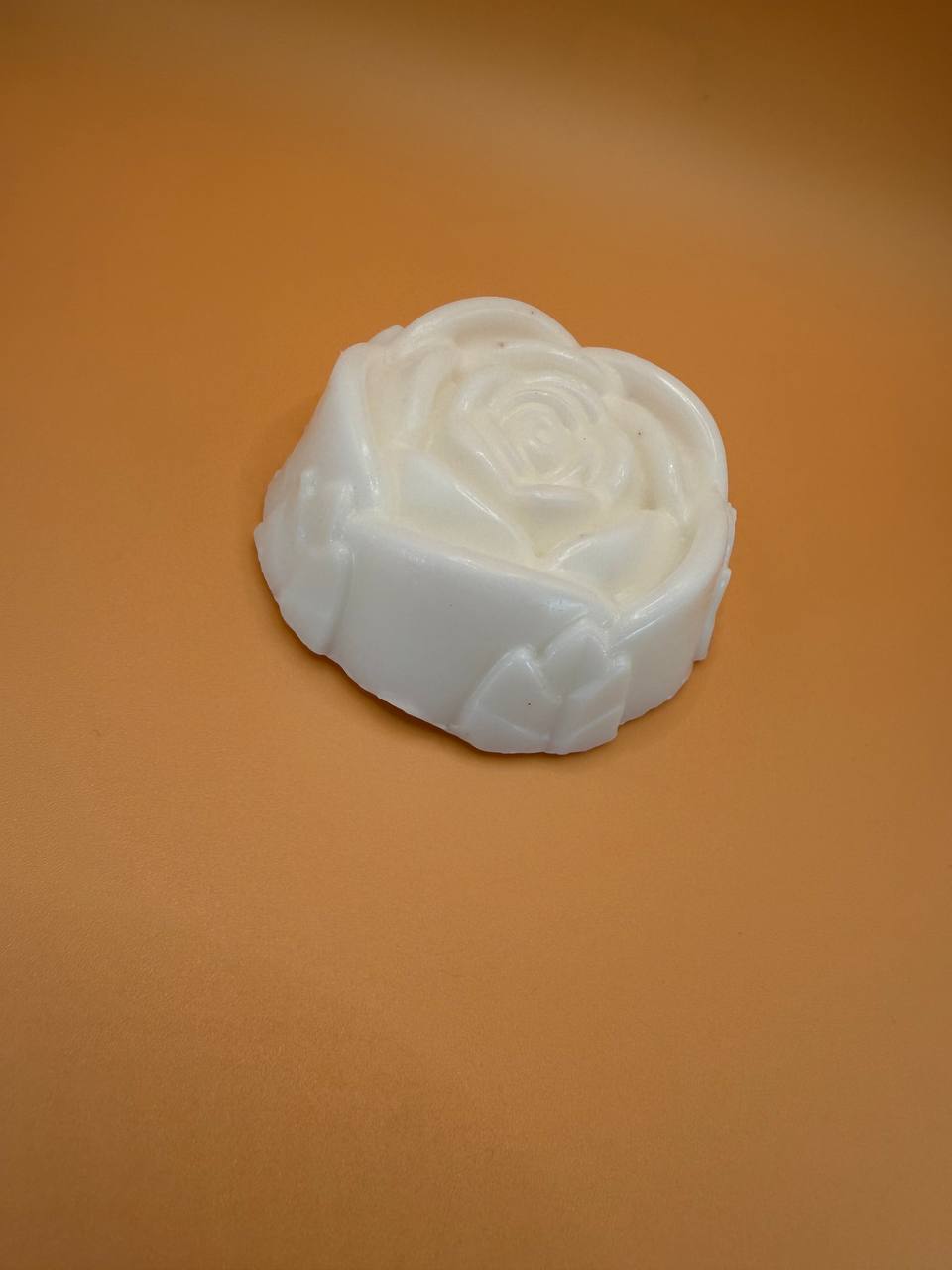 Ziegenmilch Seife in Rosenform