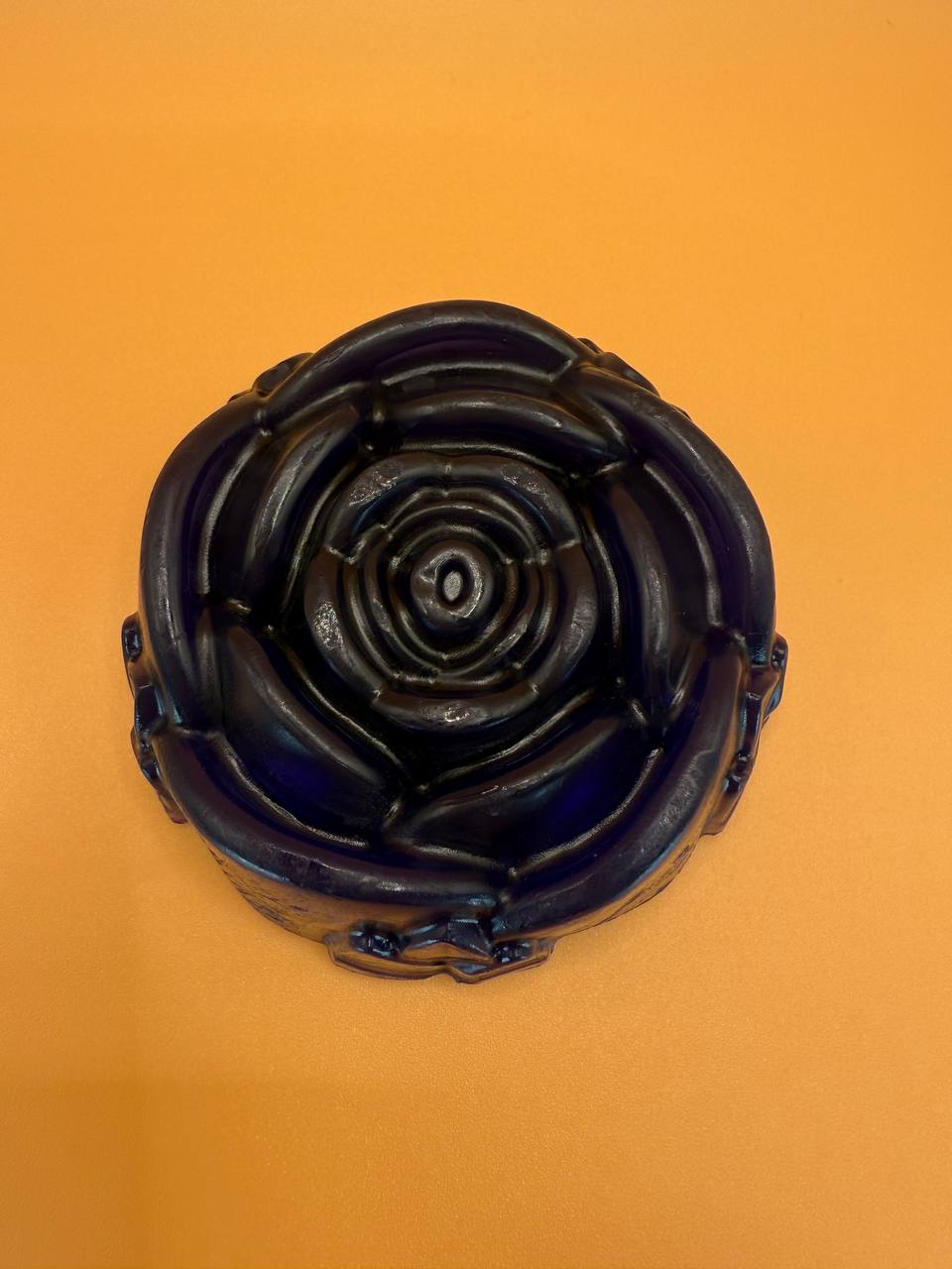 Lavendelseife in Rosenform