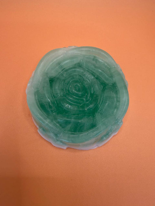 Sheabutter-Aloe Vera Seife in Rosenform