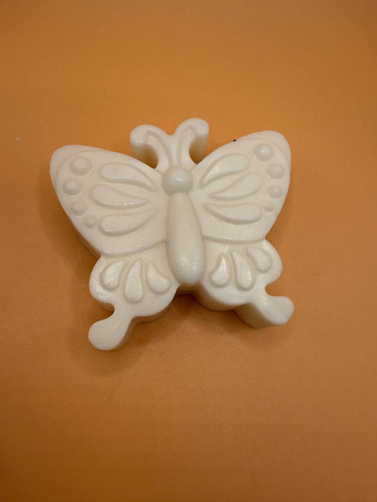 Ziegenmilchseife Schmetterlingform